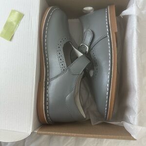 L'Amour Gray Dress Shoes with Brogue Detailing. New With Box and Never Been Worn